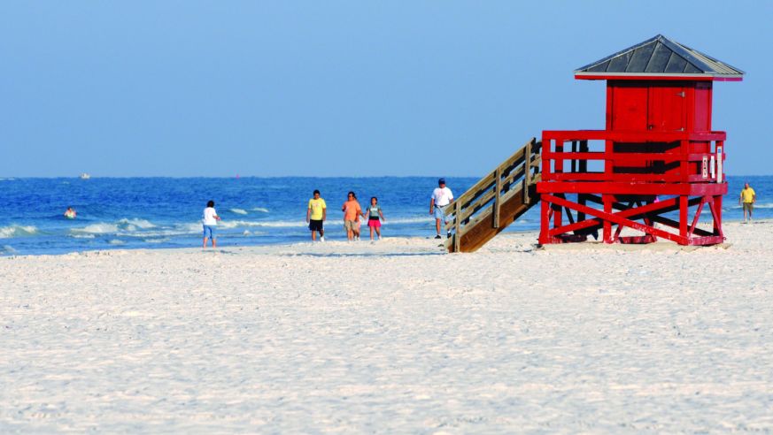 Beach at Siesta Key, FL