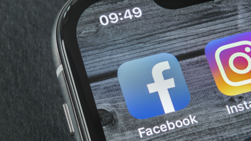 Social Media Icons on Smartphone