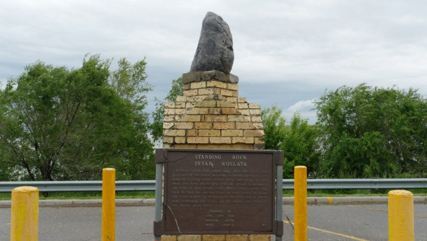 Standing Rock Sioux Reservation Monument