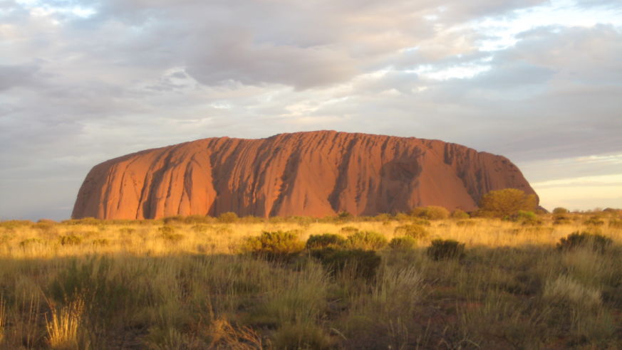 Sunset from uluru