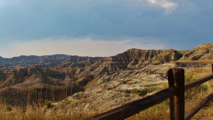 The badlands national park