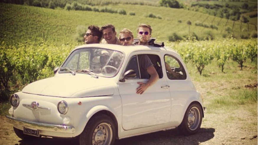 The Buried Life in a Fiat in Italy