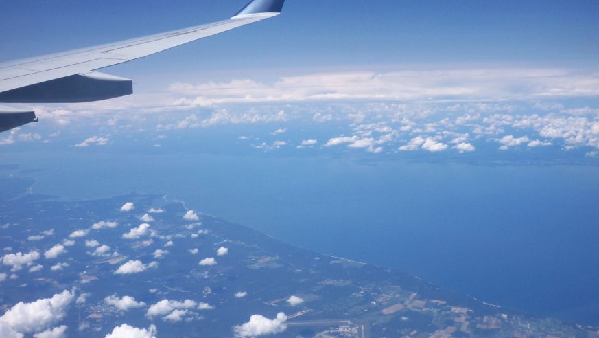 Up in the air