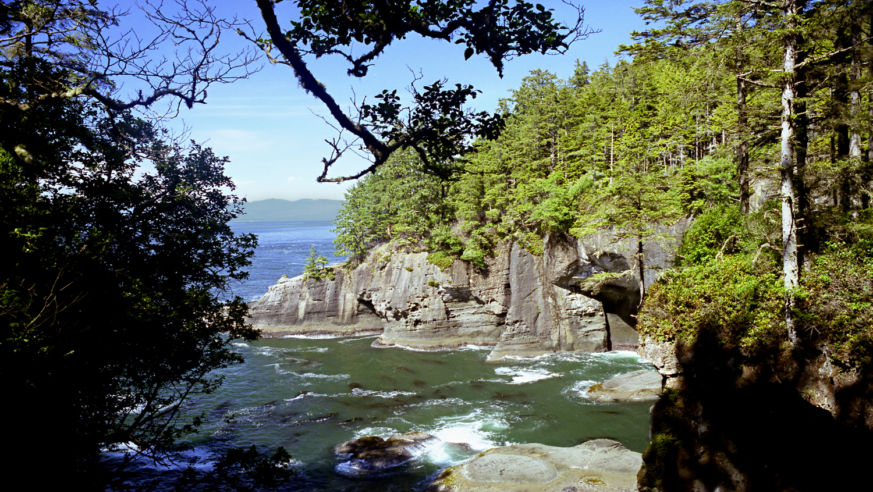 Cape Flattery, near Neah Bay, Washington State.