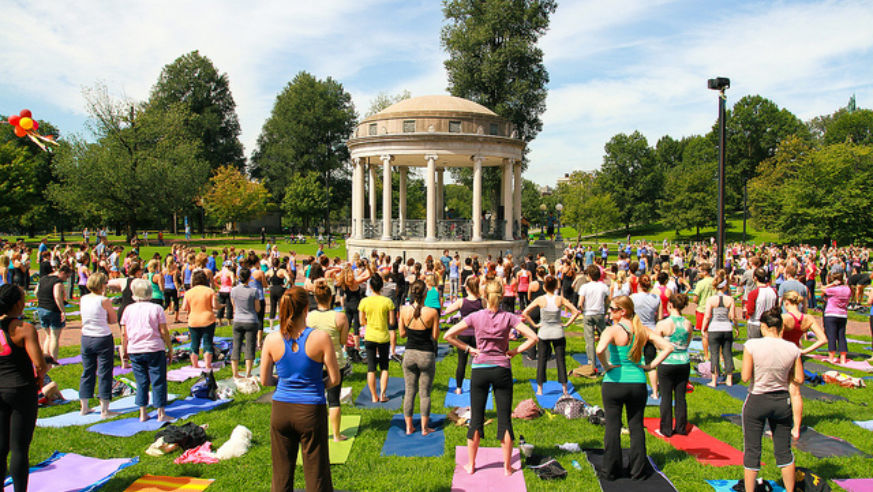 Yoga in the City