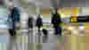 Busy airport conceptual