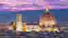 Panoramic image of Florence, Italy, and the Duomo