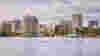lake merritt oakland skyline