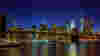 skyline at night nyc
