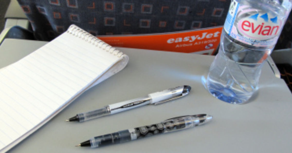 Airplane-safe pens: Worth their premium price? | Budget Travel