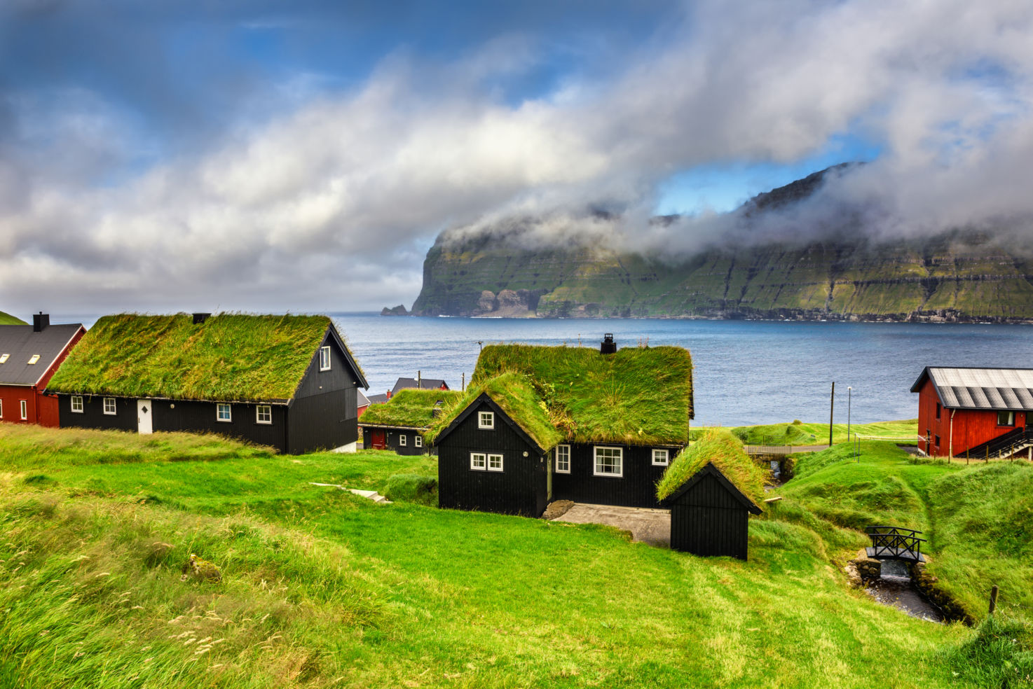 Mikladalur, Kalsoy, Faroe Islands, Denmark