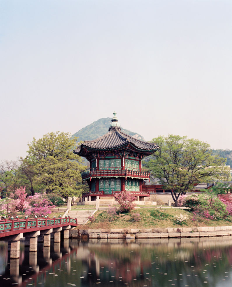 Hyangwonjeong Pavilion, Gyeongbokgung Palace, South Korea