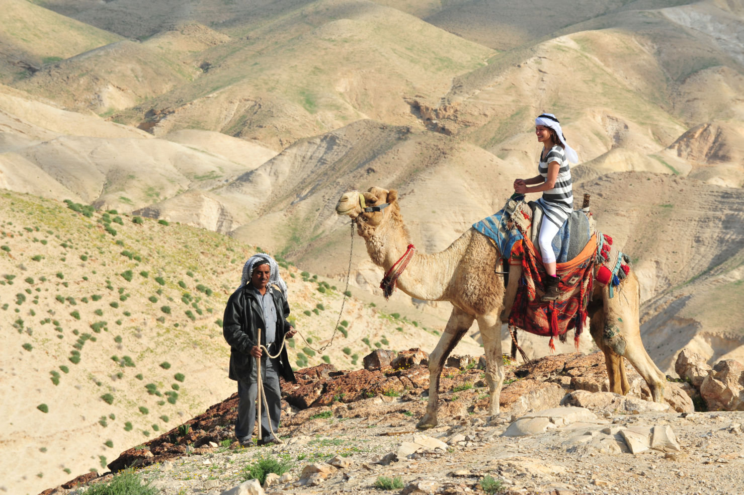 Camel ride, Judean Desert, Israel, Jerusalem, Jericho