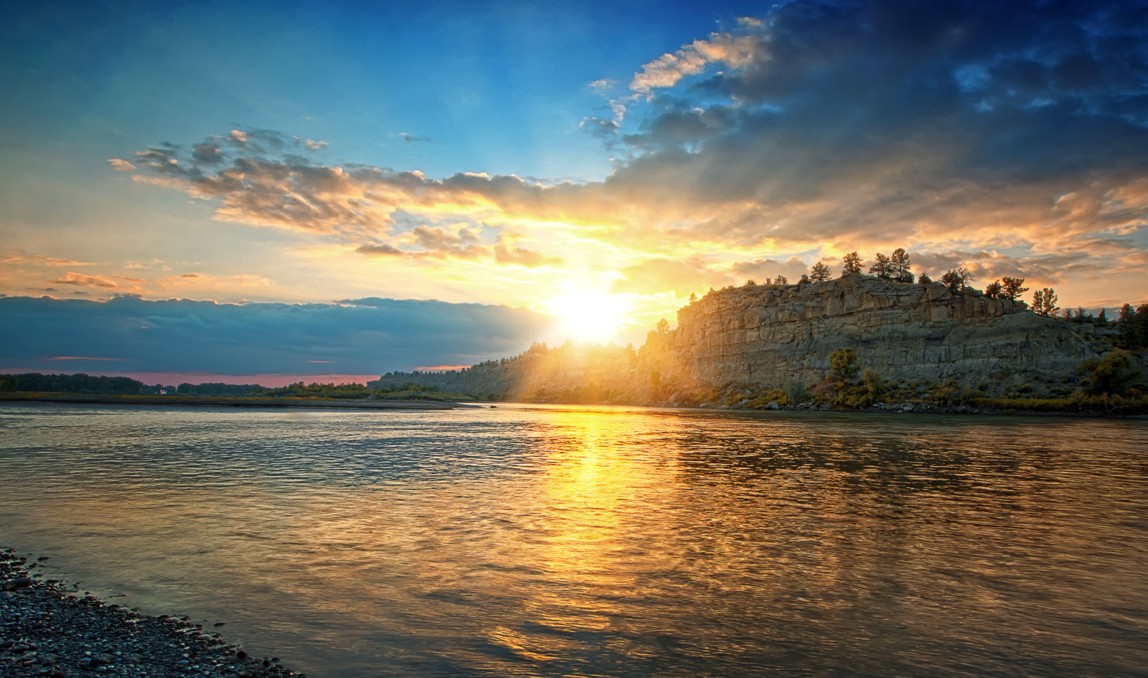 Yellowstone River, Billings, Montana