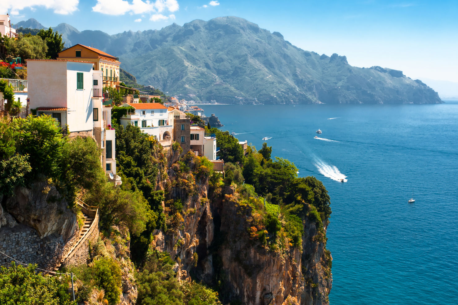 Amalfi Coast, Tyrrhenian Sea, Campania, Italy