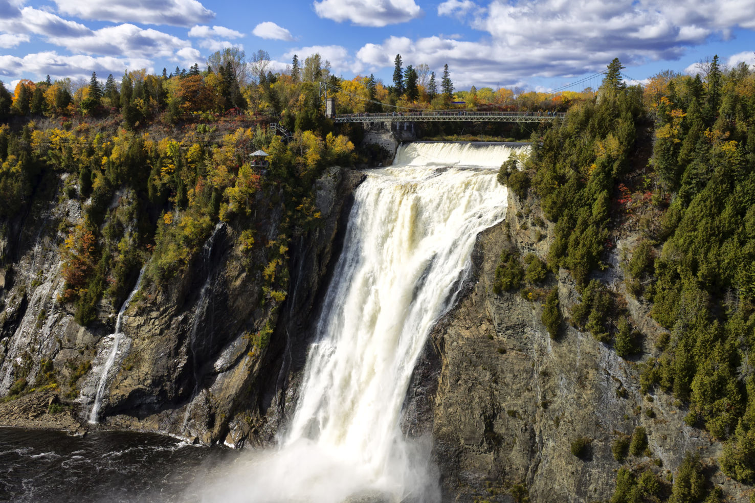 Montmorency falls, Quebec City Canada