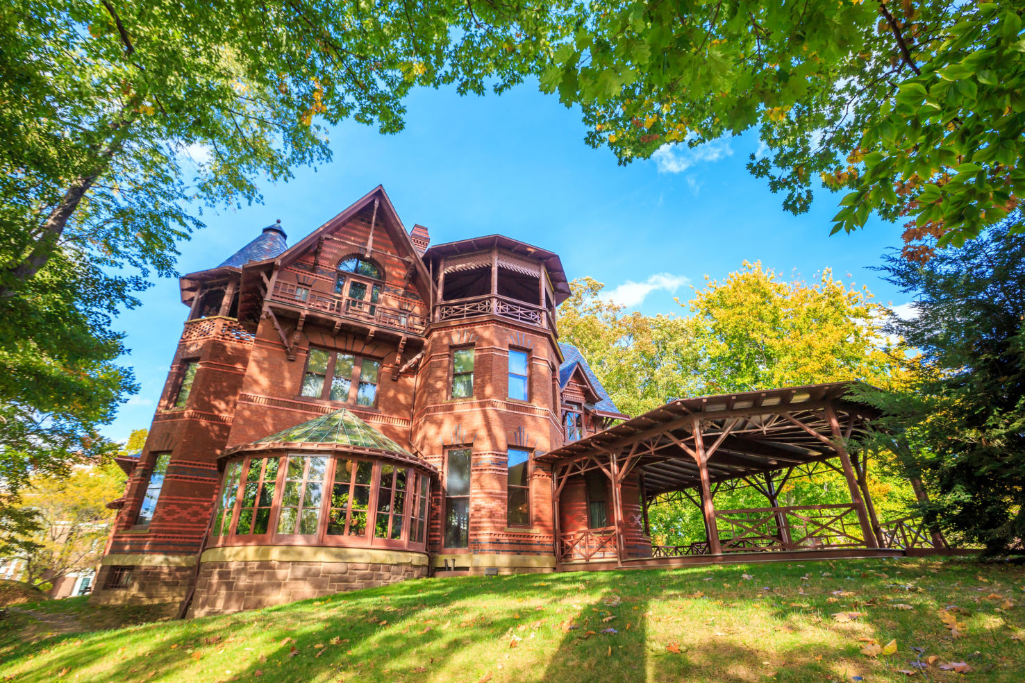 Mark Twain House and Museum, Samuel Langhorne Clemens, Hartford, Connecticut