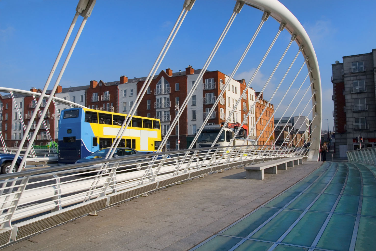 James Joyce Bridge, Dublin, Ireland