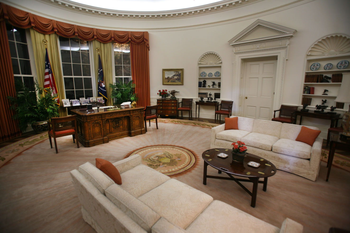 Ronald Reagan Library, Oval Office, Washington DC, Simi Valley, California