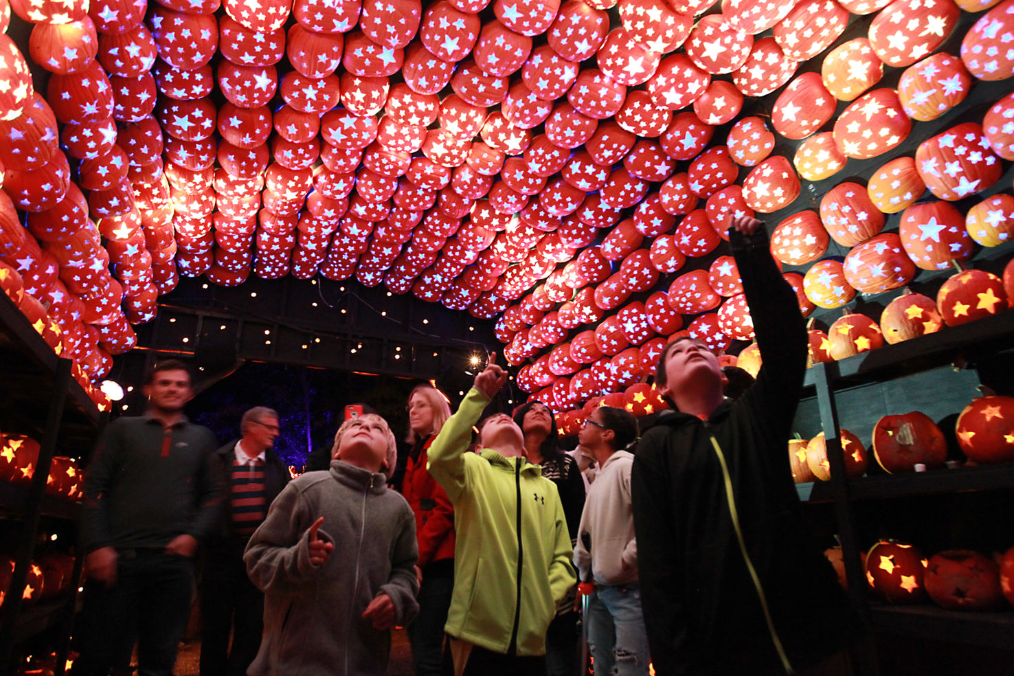The Pumpkin Planetarium, The Great Jack O'Lantern Blaze, Hudson Valley, New York, Halloween