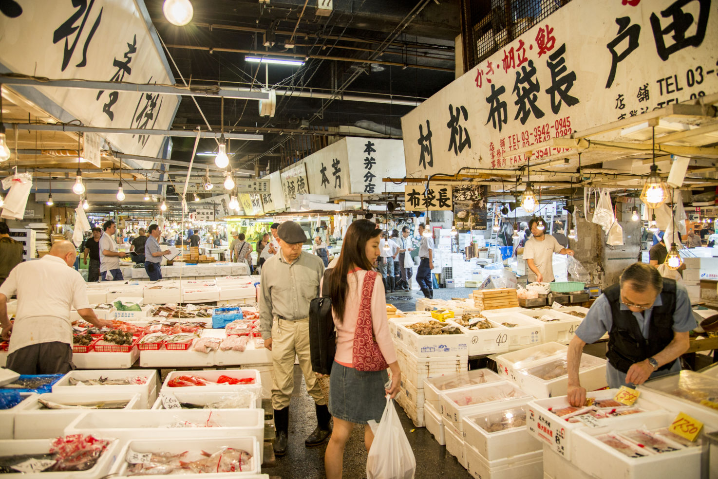 Tsukiji Fish Market, Tokyo, Japan