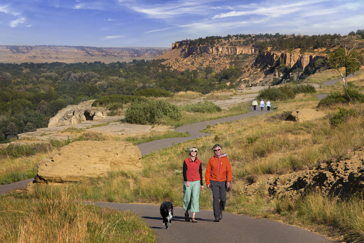 Trail system, Billings, Montana