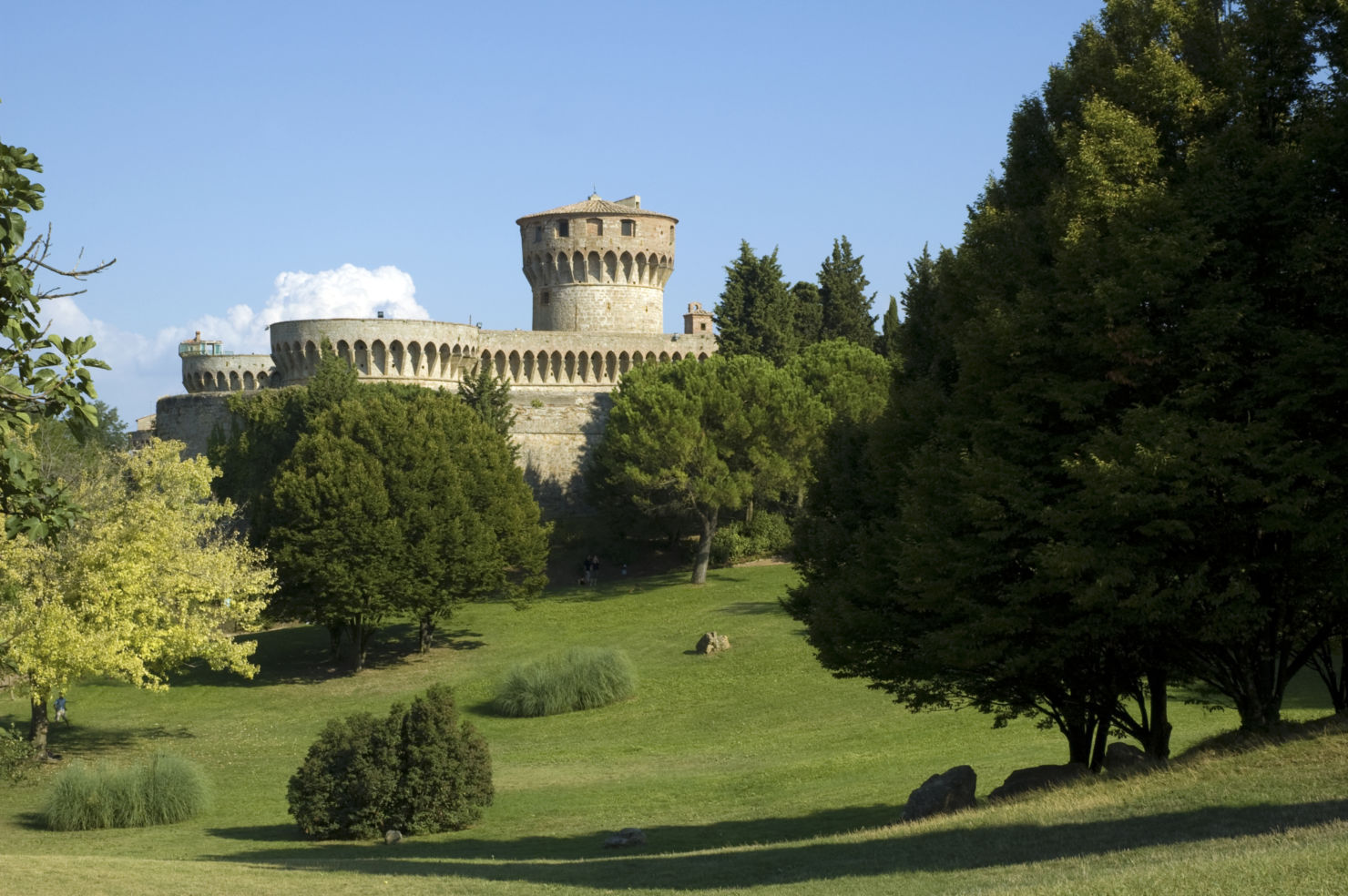 Medici Fortress, castle, Volterra, Tuscany, Italy