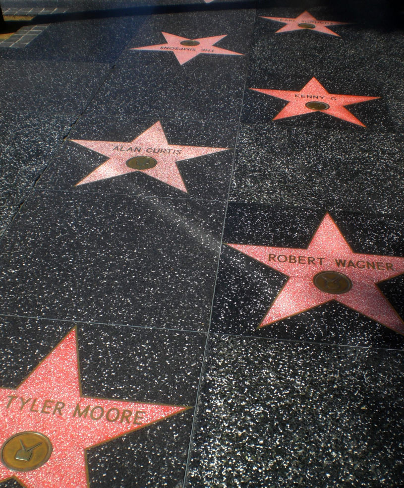 Stars on Hollywood Boulevard