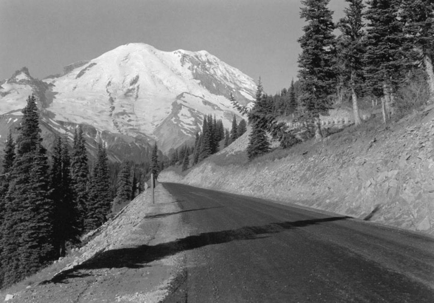 Mount Rainier National Park, new highway, White River Canyon, Sunrise, Yakima Park, Washington