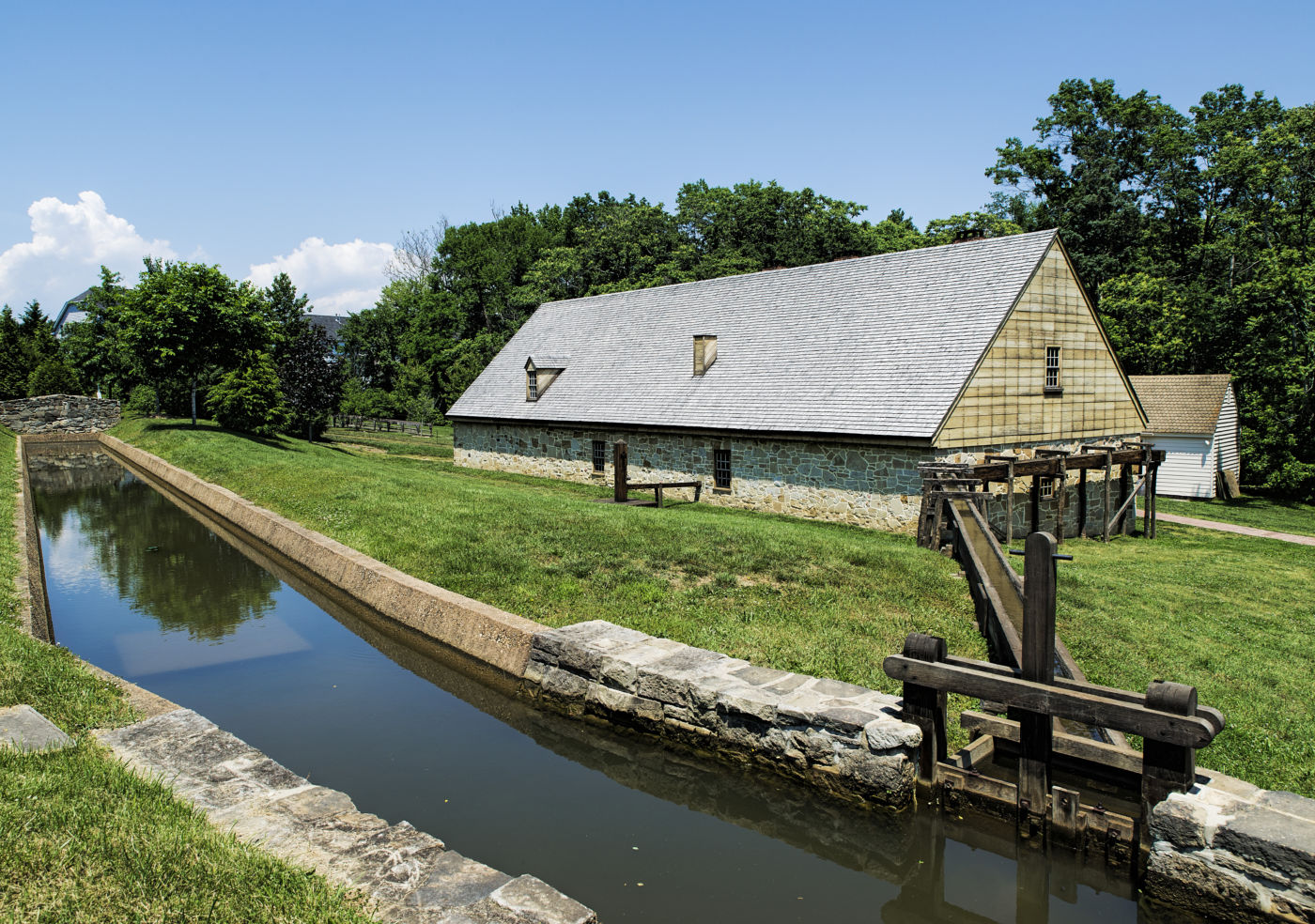 Gristmill, Distillery, George Washington, Mount Vernon Estate and Gardens, Alexandria, Virginia
