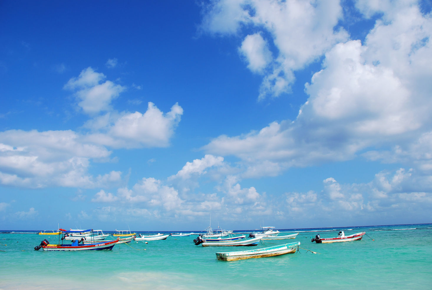 Caribbean Boats, Playa del Carmen, Mexico