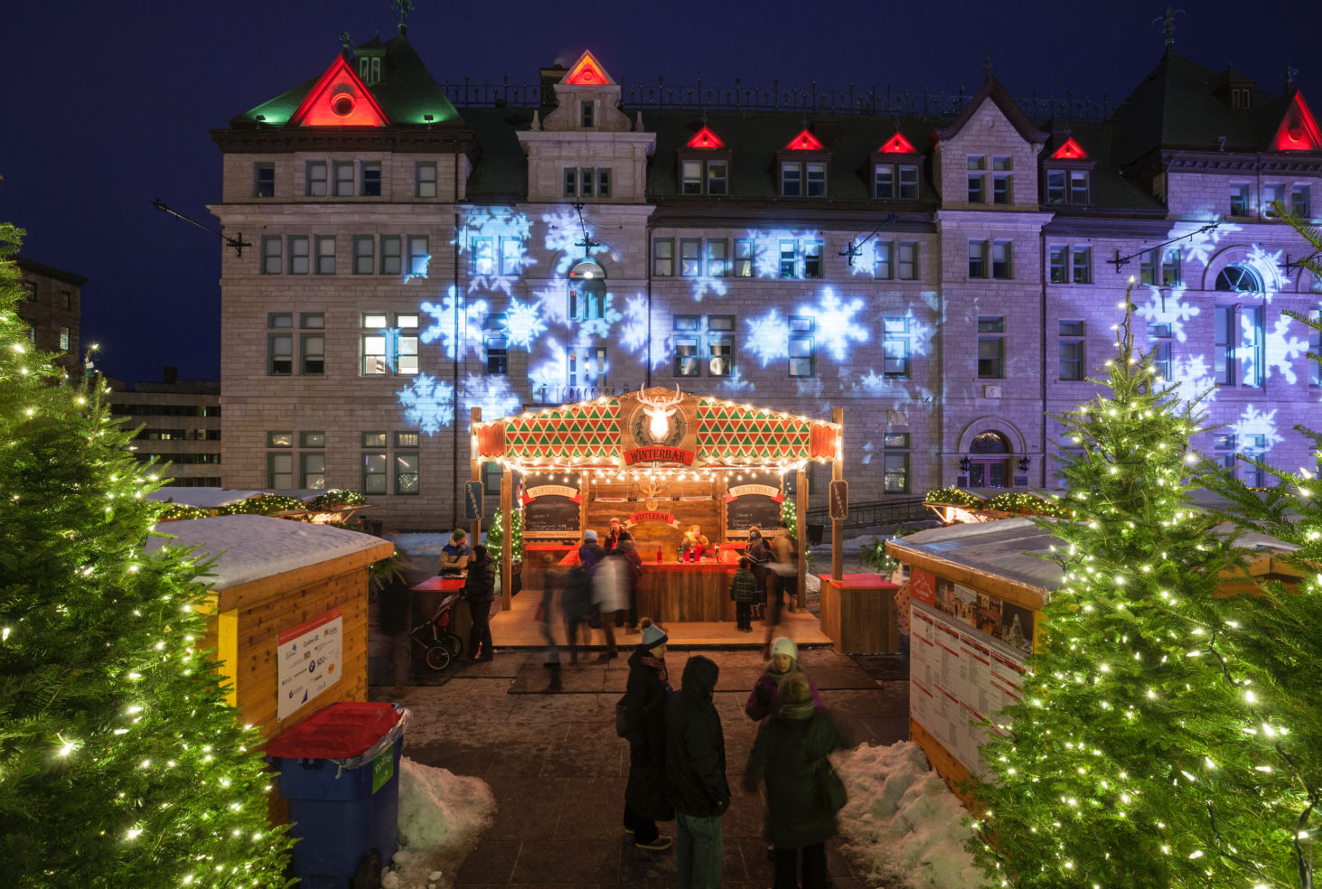 Marché de Noël, German Christmas Market, Québec