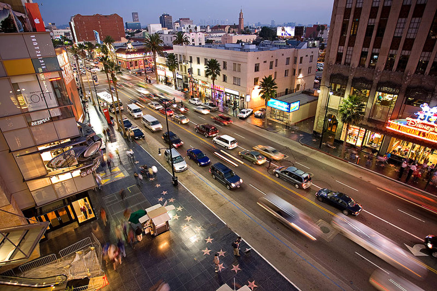 Hollywood Walk of Fame.