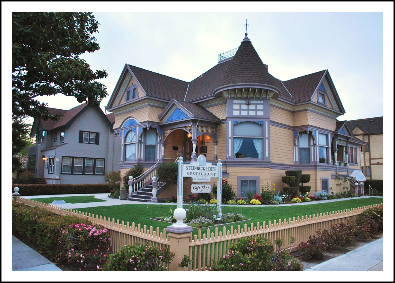 John Steinbeck House, restaurant, Central Avenue, Salinas, California