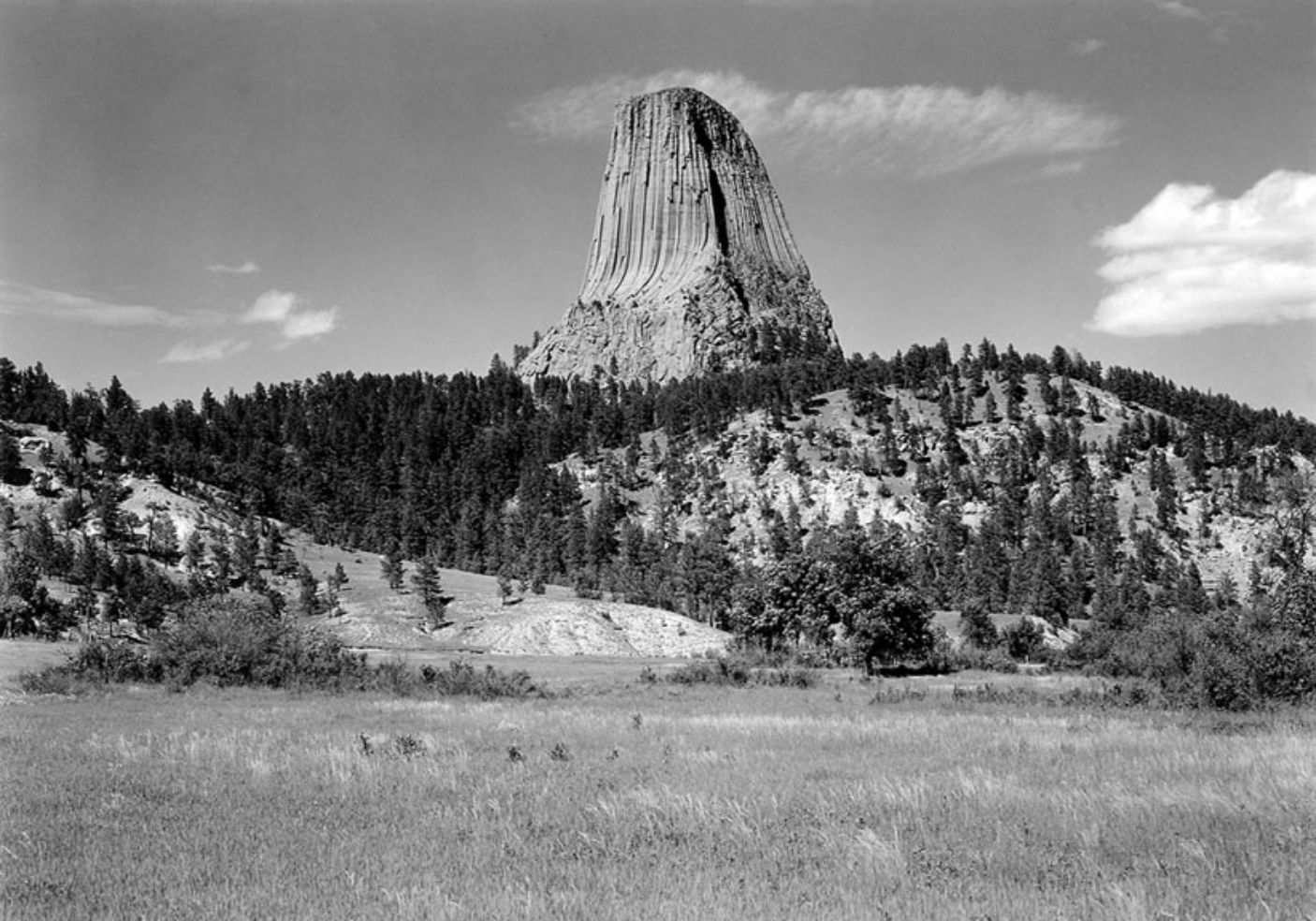 Rock Formation, Devils Tower National Monument, Wyoming