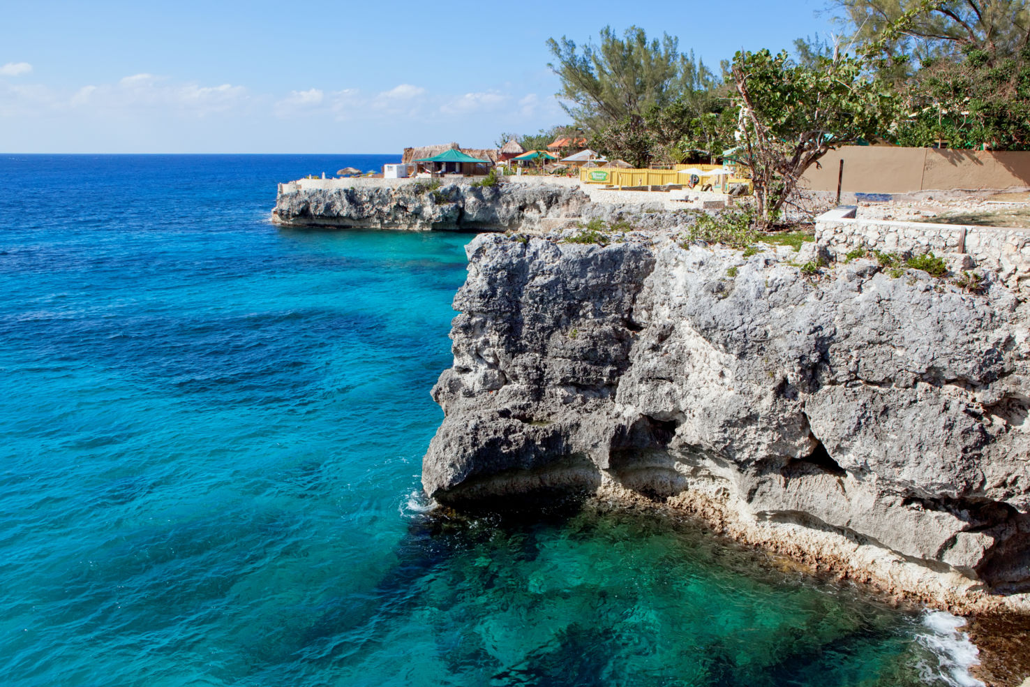 Cliffs, Negril, west Jamaica, Caribbean