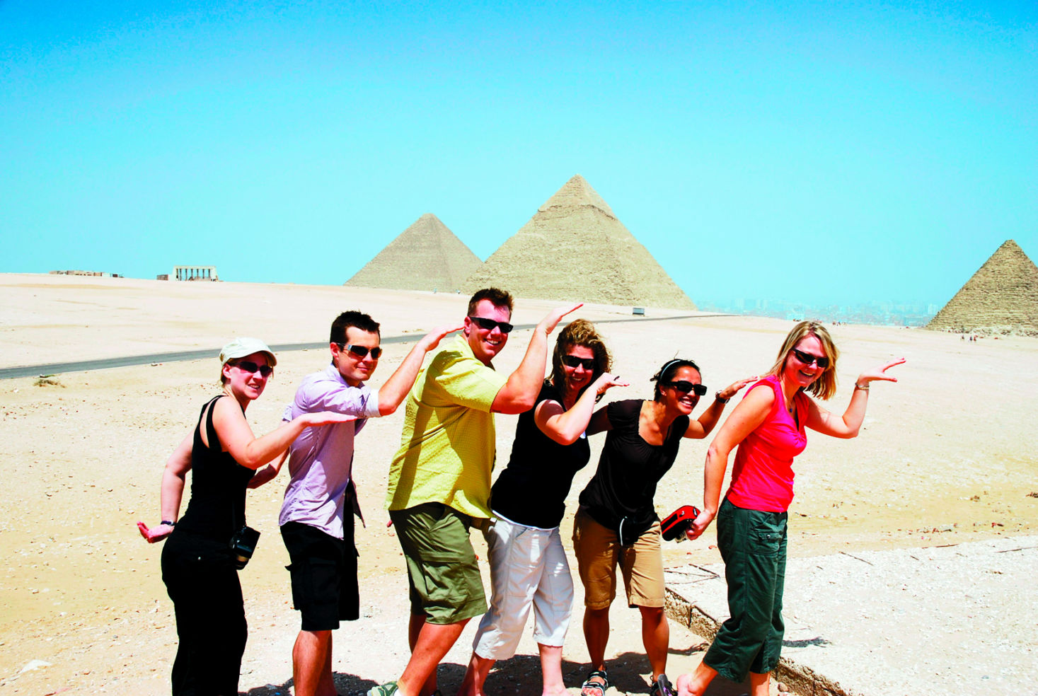 Pyramids group portrait
