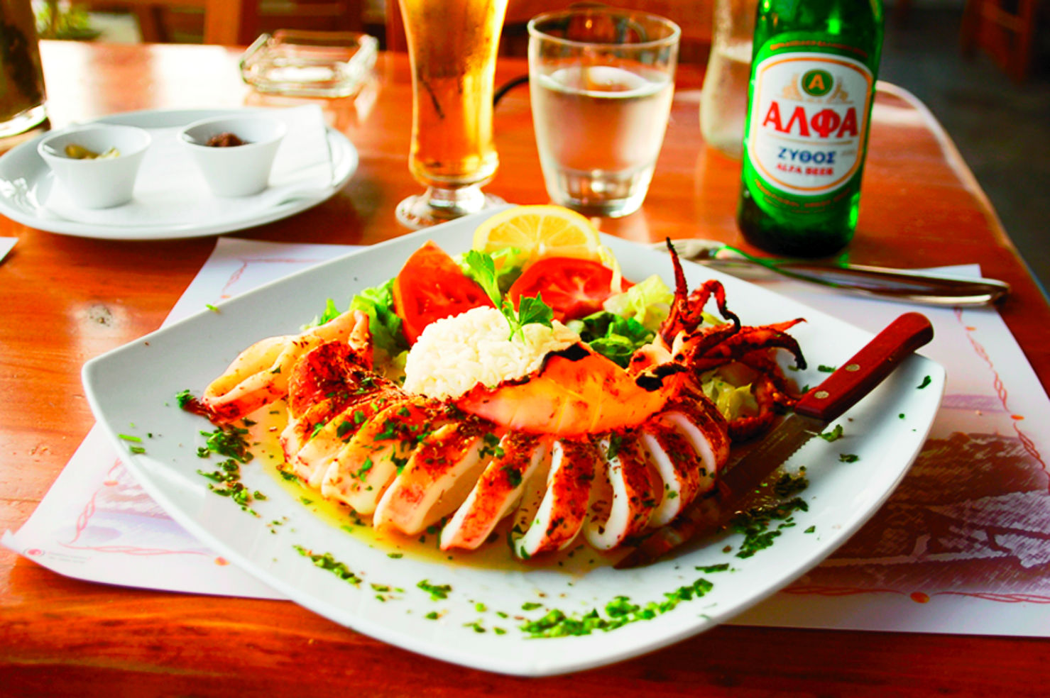 Mykonos meal