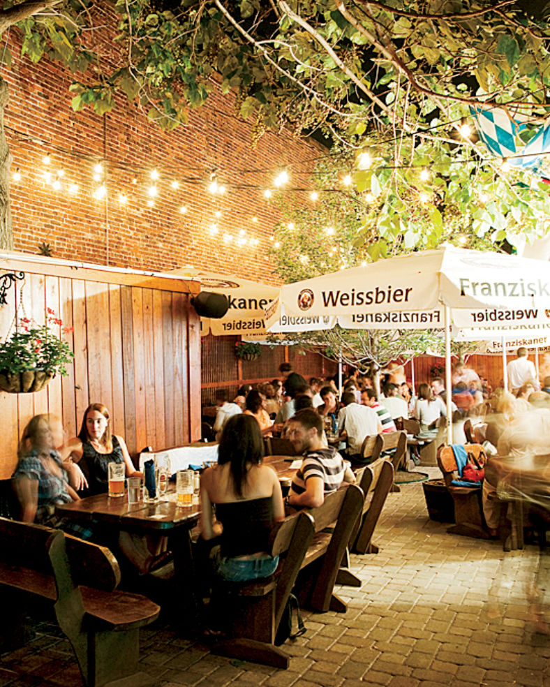 The Bavarian Biergarten Haus