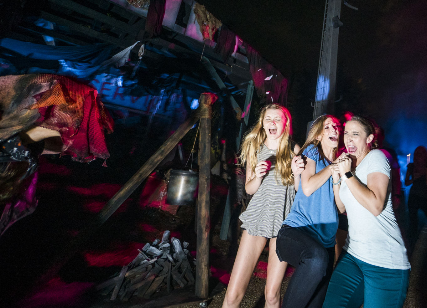 Falcon's Fury, Howl-O-Scream, Busch Gardens Tampa Bay, Florida, Halloween
