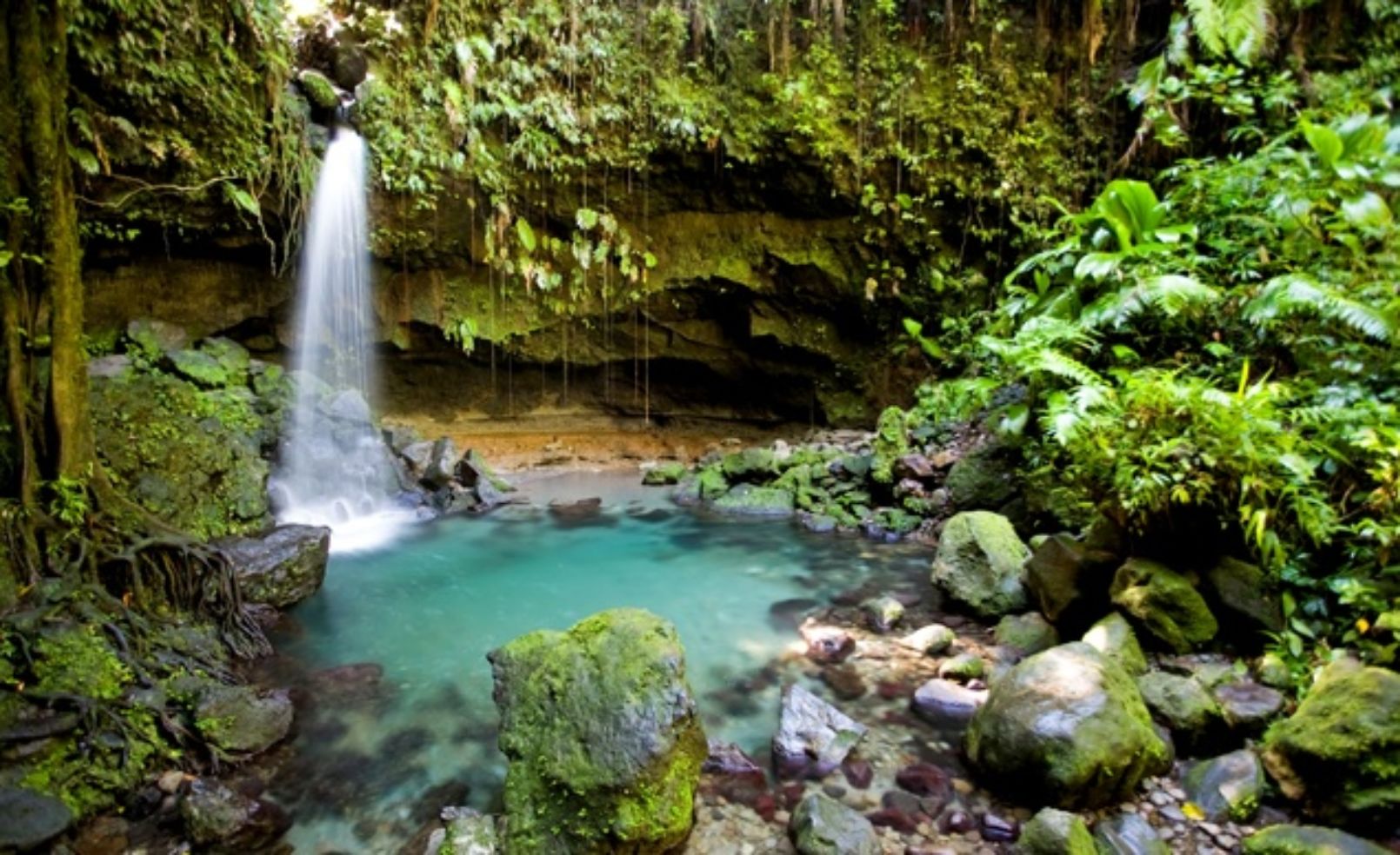 Waterfall on Dominica