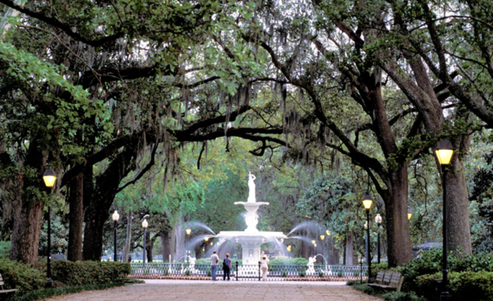 forsyth Park Fountain Savannah Georgia