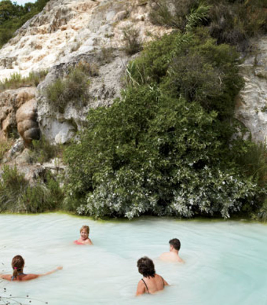 baths at Bagno Vignoni