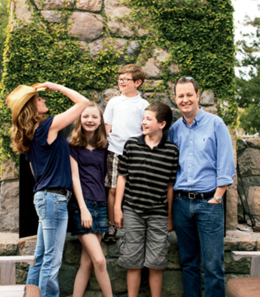 McGuinn and family