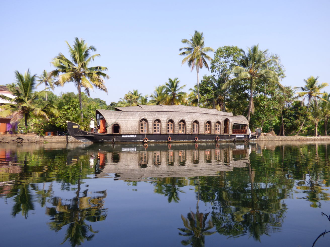 House boat, Kumarakom, Kerala, India