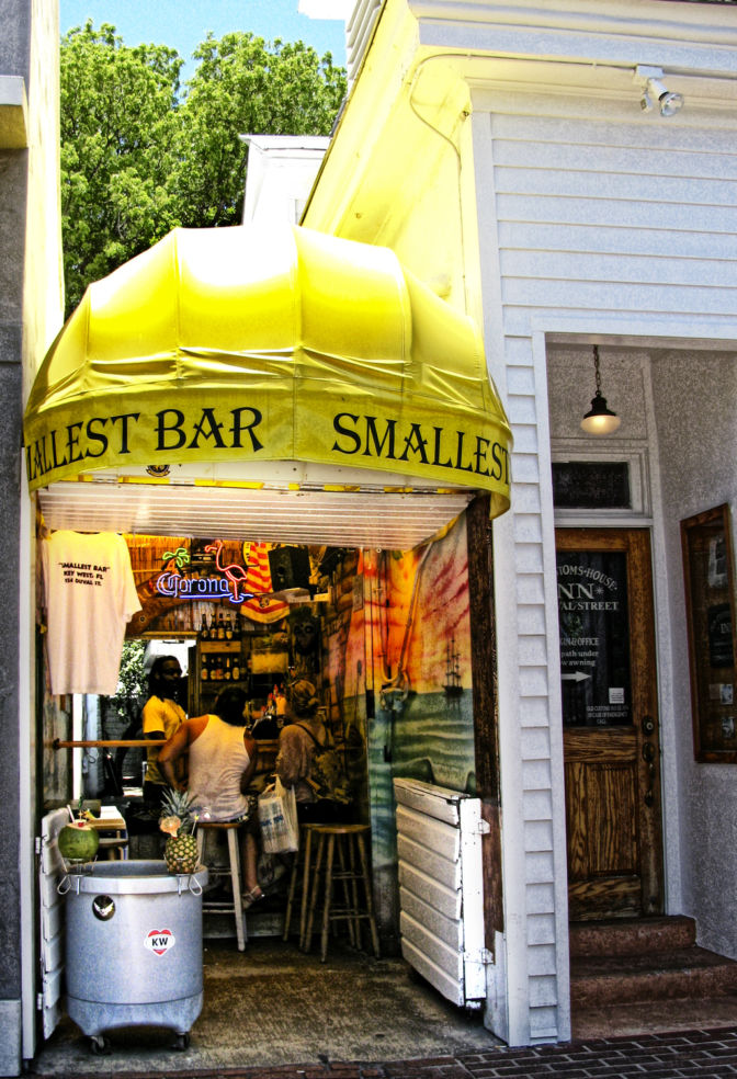 Smallest Bar, Key West.
