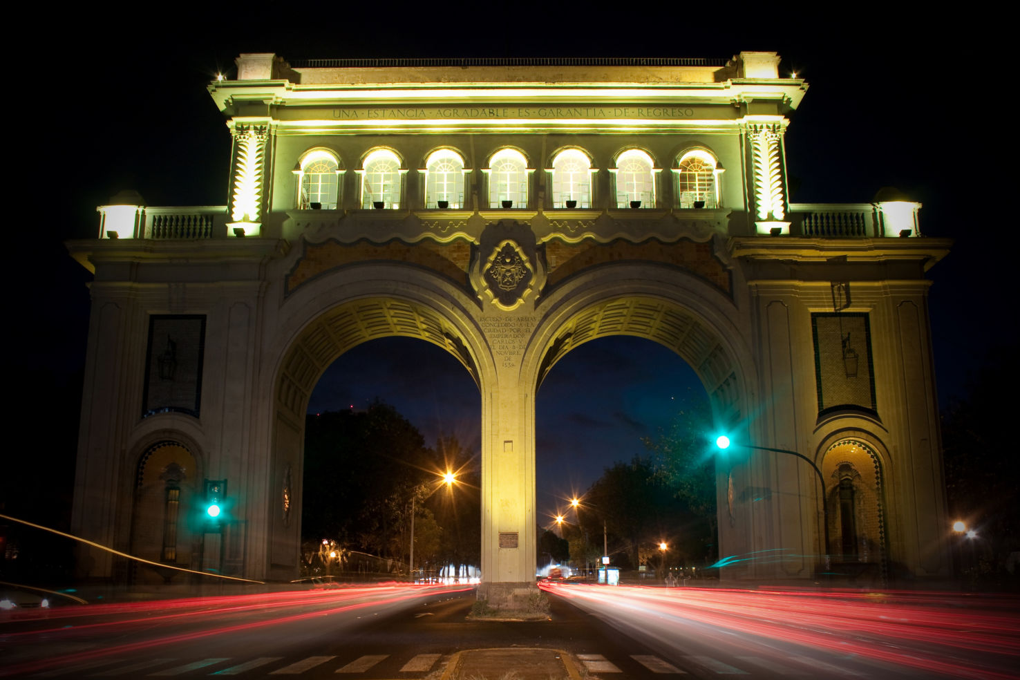 Guadalajara Jalisco Arch monument, Mexico