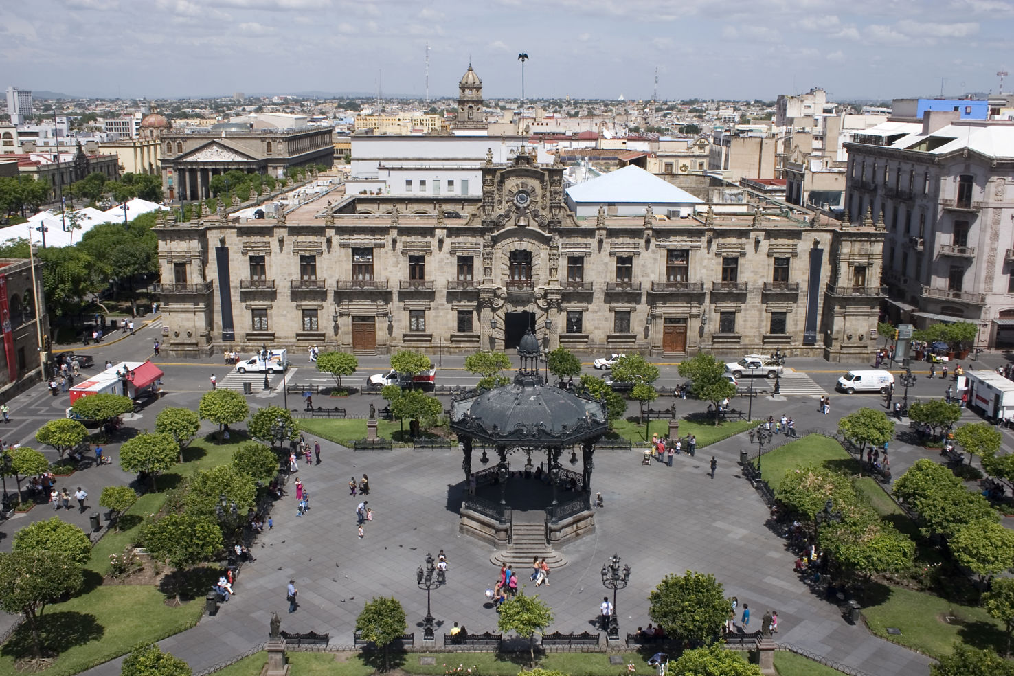 Government palace, Guadalajara city, Mexico.
