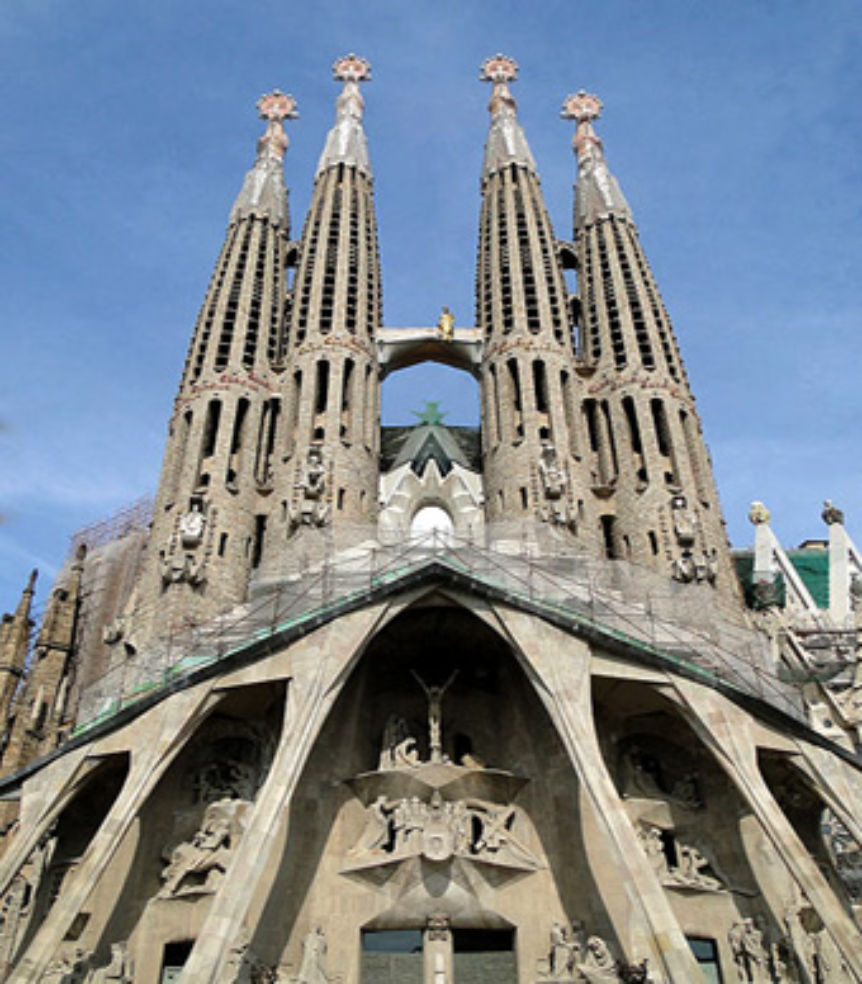 La Sagrada Família, Barcelona, Spain