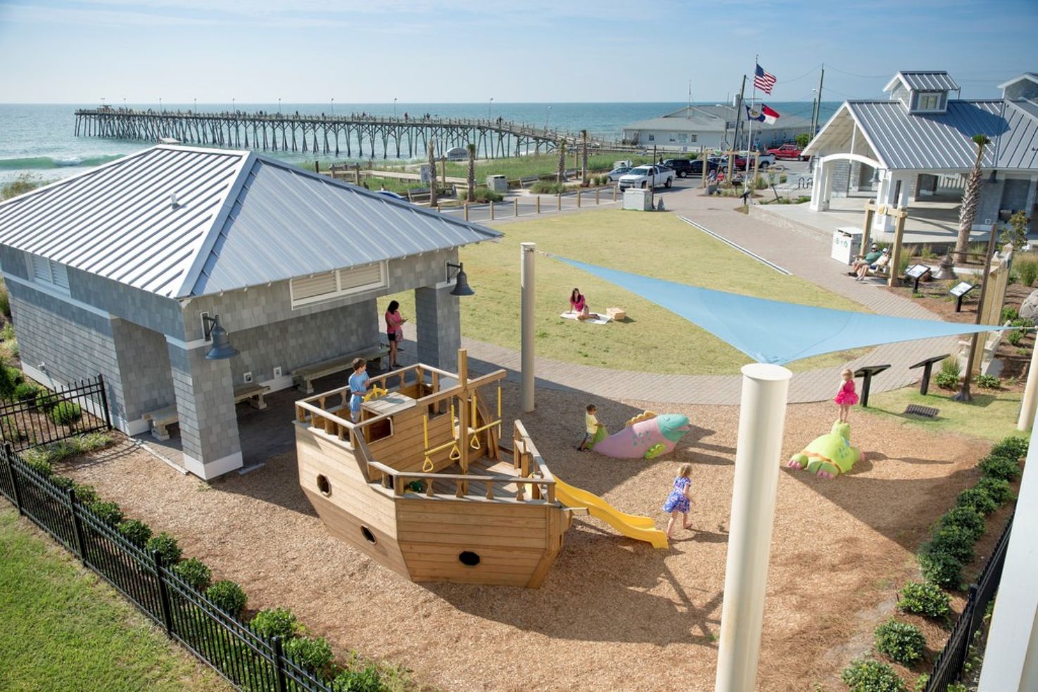 Ocean Front Park, Kure Beach, North Carolina